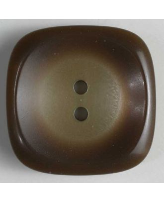 polyester button - Size: 30mm - Color: brown - Art.No. 380104