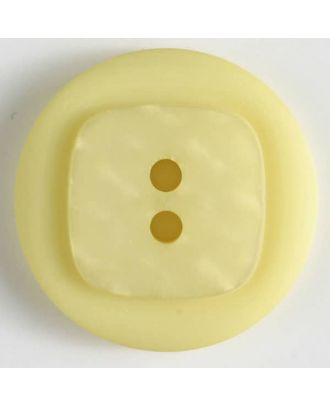 polyester button - Size: 25mm - Color: green - Art.No. 370455