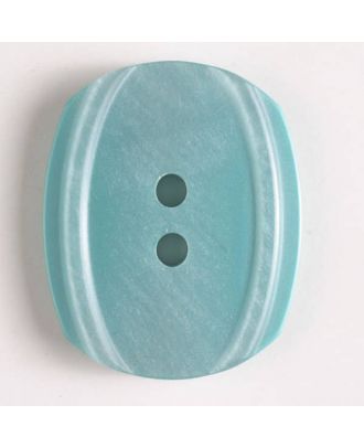2-hole polyester button - Size: 34mm - Color: green - Art.No. 400126