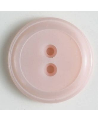 polyester button - Size: 23mm - Color: pink - Art.No. 341024