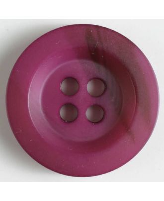 polyester button 4 holes - Size: 34mm - Color: lilac - Art.No. 400210