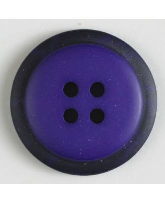 polyester button with 4 holes - Size: 30mm - Color: lilac - Art.No. 380288