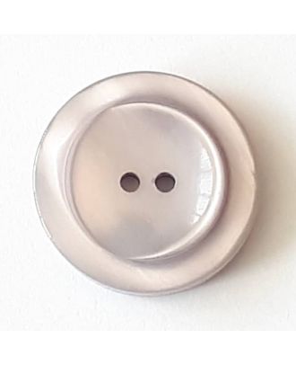 polyester button with 2 holes - Size: 18mm - Color: purple - Art.No. 318707