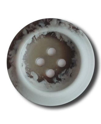 polyester  button with 2 holes - Size: 25mm - Color: grey - Art.No. 372800