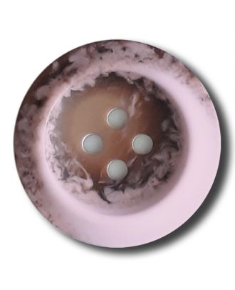 polyester  button with 2 holes - Size: 20mm - Color: lilac/purple - Art.No. 332804