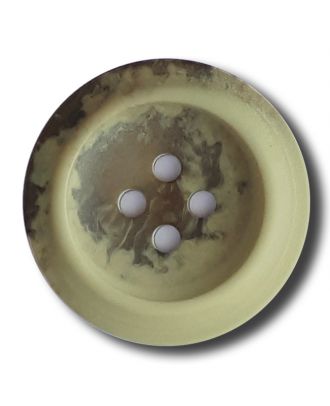 polyester  button with 2 holes - Size: 30mm - Color: gentle/light green - Art.No. 382805