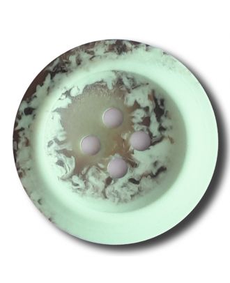 polyester  button with 2 holes - Size: 20mm - Color: gentle/light green - Art.No. 332806
