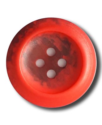 polyester  button with 2 holes - Size: 20mm - Color: red - Art.No. 332809