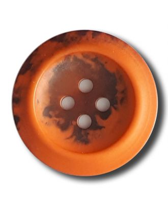 polyester  button with 2 holes - Size: 30mm - Color: orange - Art.No. 382812