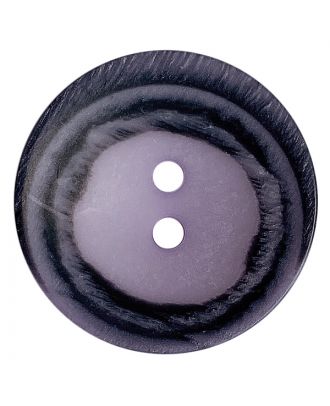 polyester button round shape with matt surface, structure and 2 holes - Size: 18mm - Color: flieder - Art.No.: 318814