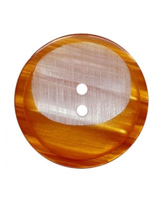polyester button round shape with 2 holes - Size: 23mm - Color: braun - Art.No.: 342019