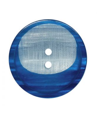 polyester button round shape with 2 holes - Size: 23mm - Color: dunkelblau - Art.No.: 342021
