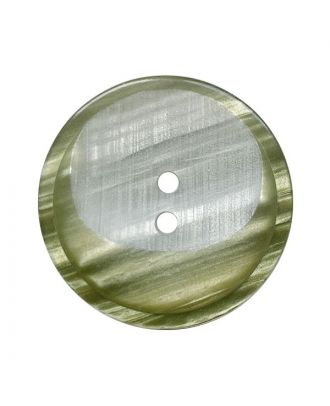 polyester button round shape with 2 holes - Size: 18mm - Color: khaki - Art.No.: 312017