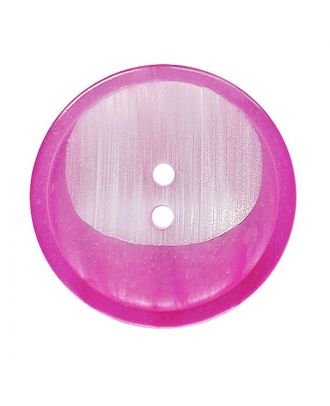 polyester button round shape with 2 holes - Size: 18mm - Color: pink - Art.No.: 312019