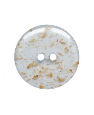 polyester button with 2 holes - Size: 23mm - Color: hellblau - Art.No.: 343002