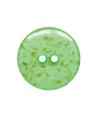 polyester button with 2 holes - Size: 23mm - Color: grün - Art.No.: 343005