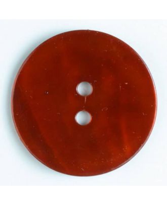 natural pearl button - Size: 13mm - Color: orange - Art.-Nr.: 241117