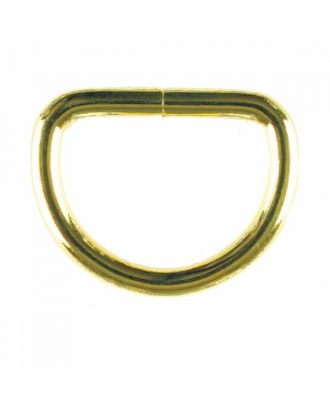 D-ring - Size: 20mm - Color: gold - Art.No. 261343