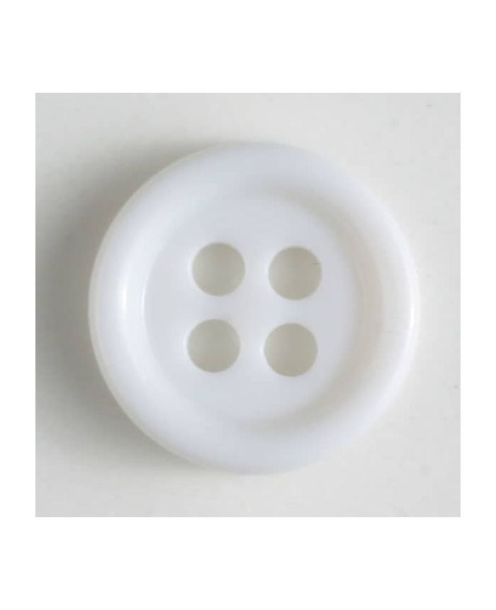 fashion button - Size: 9mm - Color: white - Art.-Nr.: 170514