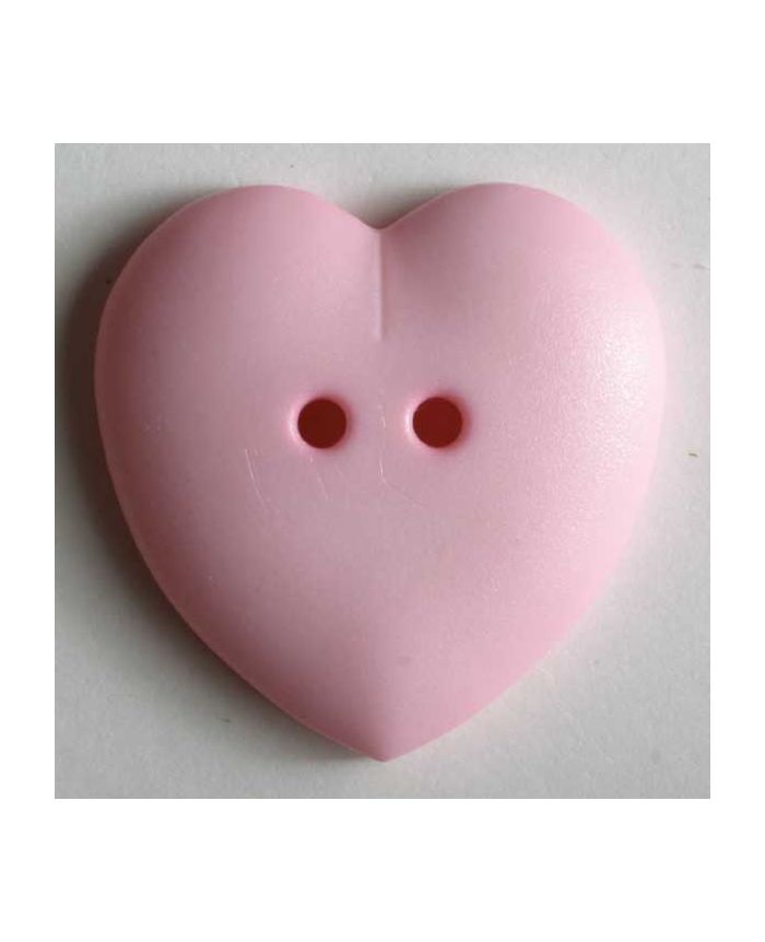 novelty button Size 15mm Color pink Art.Nr. 219043 Dill Knopf